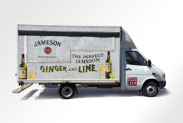 Jameson truck bestickering