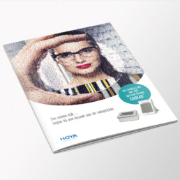 Hoya actie optische illusie brochure cover