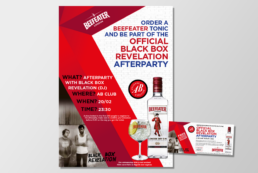 beefeater poster voucher afterparty