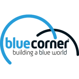 blue corner logo klanten